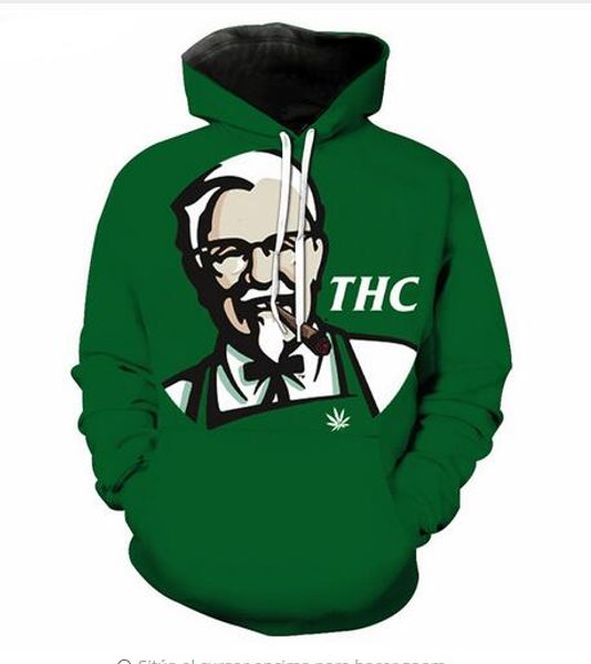 

new fashion hip hop sweatshirt men women 3d casual hoodies grandfather harajuku style loose pullover hoodies usa0287, Black