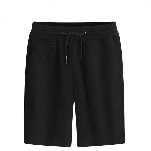 

2020 summer shorts men breathable embroidery 100% cotton retro beach short male ing, White;black