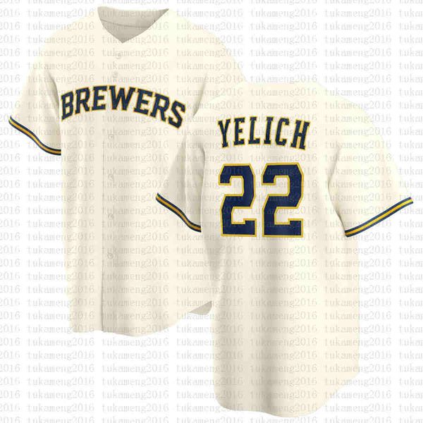 

22 christian yelich robin yount lorenzo cain ryan braun 2020 50th baseball jersey manny pina jesus aguilar aaron rodgers keston hiura, Blue;black