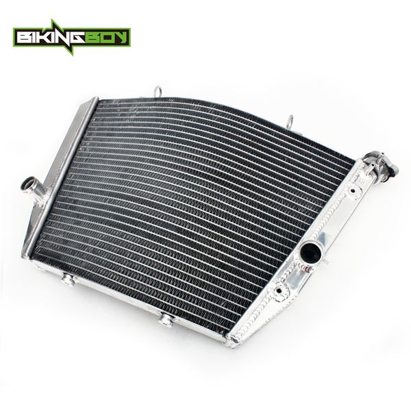 

bikingboy for gsxr gsx-r 1000 2009 2010 2011 2012 2013 2014 2015 2016 aluminum cores engine water cooling cooler radiator