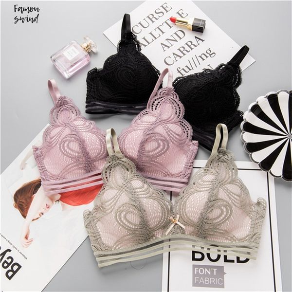 

новый провод бюстгальтер горячего свободного бесшовная push up bra мода кружева бюстгальтеры для bralette женщин сексуальное белье комфортно, Red;black