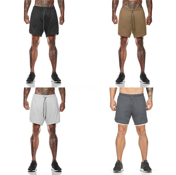 

shorts tight sport quick drying elastic waist pants mens new casual loose apparel summer men fashion #563, White;black