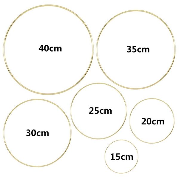 

portable wedding bride baby shower handmade metal garland catcher wreath
