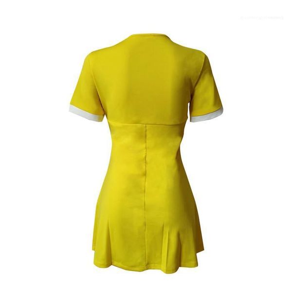 

sports casual famale dress womens summer designer slim fit t shirt dress solid color short sleeve, Black;gray