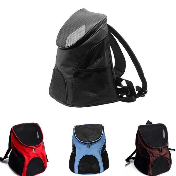 

wholesale pet carrier cat puppy portable dog cat travel double shoulder backpacks sport travel outdoor pet carrier bag