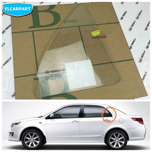 

for geely sc7 prestige,sl,fc,vision,gc7,car rear triangel glass