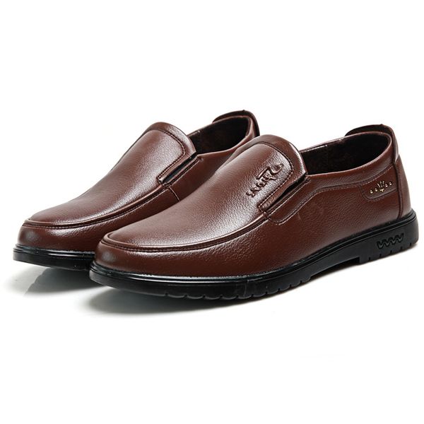 

aecbuy oxford shoes for men genuine leather shoes men formal oxfords mens dress genuine leather nzzxta4, Black