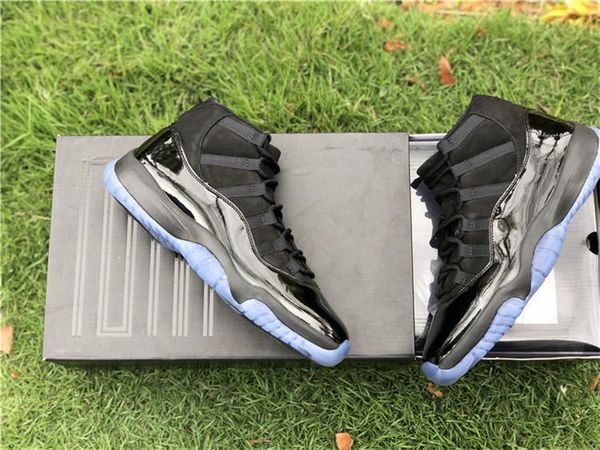 

new arrival cap and gown 11 prom night blackout real carbon fiber mens casual shoes black 378037 -005 outdoor sneakers with original box