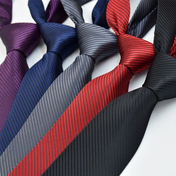 

men's plain color tie monochrome business dress custom polyester tie, Blue;purple