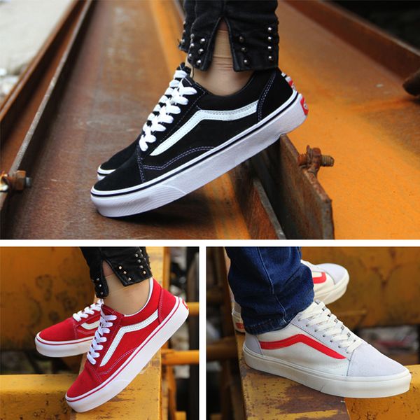 

Original van old kool k8 hi men women canva neaker black white red yacht club mar hmallow fa hion kate hoe ize eur 36 44