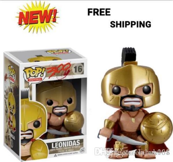 

2020 new funko movie pop king leonidas 16# 300 vinyl action figures toy office collecction toysmodel rare