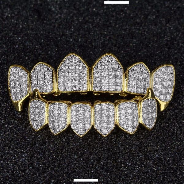 

gold implants set canine vampire teeth july will goods reserve, Black