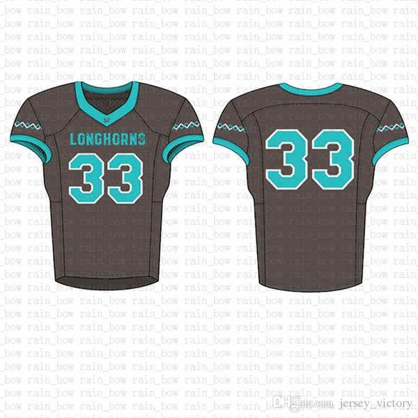 

2019 New Custom Football Jersey High quality Mens free shipping Embroidery Logos 100% Stitched top sale A5