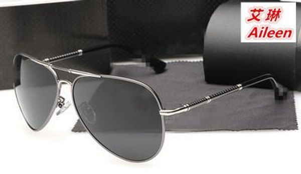 

2018 new arrival men's sunglasses 375 fashion polarized sunglasses uv protection driver driving frog mirror eyewear, White;black