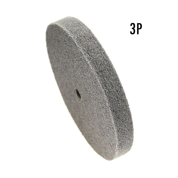 

200*25mm non-woven unitized polishing wheel 8"*1" 3p-12p p180