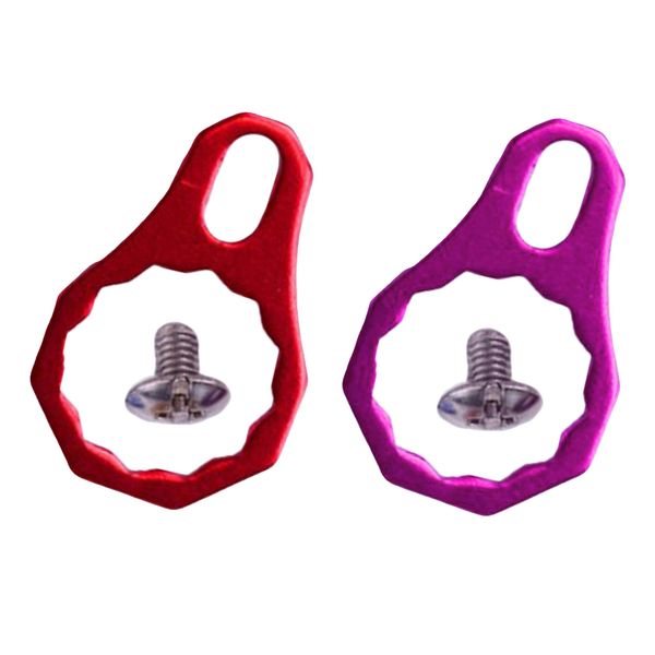 

2x aluminum alloy anti-rust fishing reel left right handle locking plates