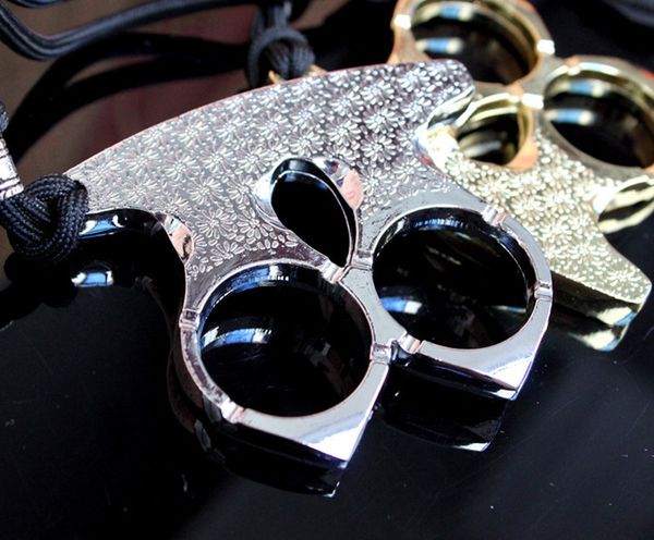 

metallic gold alloy steel refers to the tiger broken window double finger buckle emergency broken window