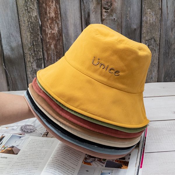 

women's uv-proof shade fashionable double-sided plaid fisherman sun sun hat fisherman hat, Blue;gray