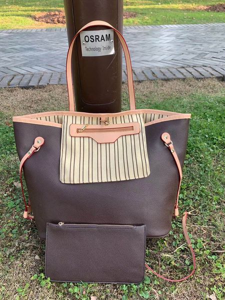 

2pcs set classic designer womens handbags flower ladies composite tote leather clutch shoulder bags female purse with wallet