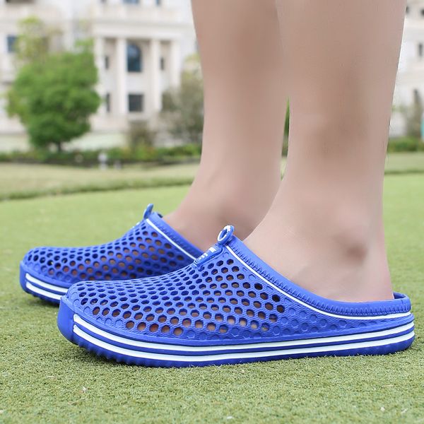 

bjakin summer beach upstream shoes for man woman lighweight eva water aqua shoes blue men outdoor sport slippers sneakers couple