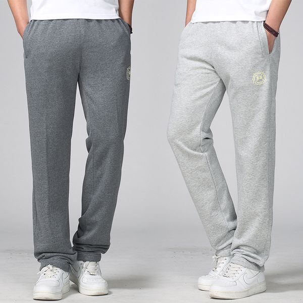 

autumn thick-youth men outdoor athletic pants large size autumn clothing straight-leg pants trousers slacks men's, White;black