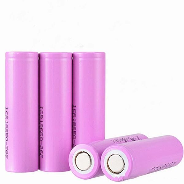 

2019 new 3 7v 2600mah rechargeable 18650 li ion battery lithium battery for am ung icr18650 26f batterie hipping