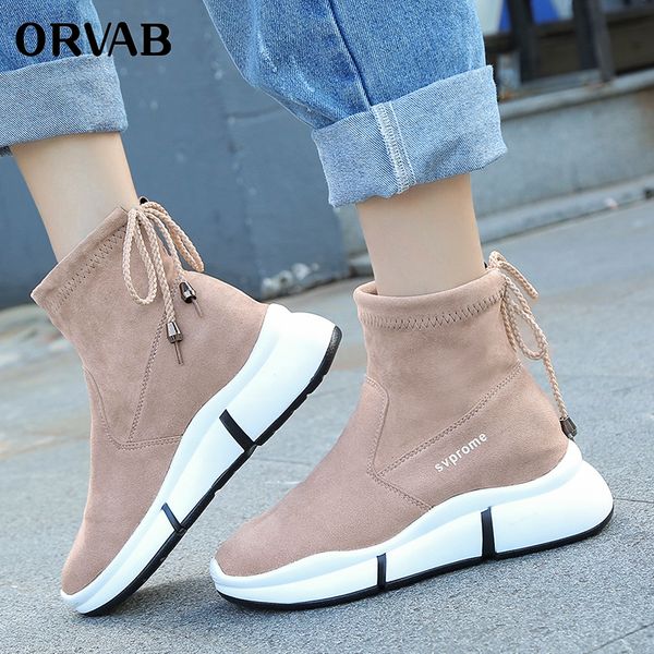 

women boots winter women high-boots warm fur velvet soft and comfortable ankle for, Black
