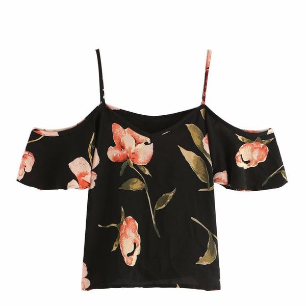 

40 womens shirts summer printed blouse cold shoulder bohemian blouse womens plus size fashions blouses and, White