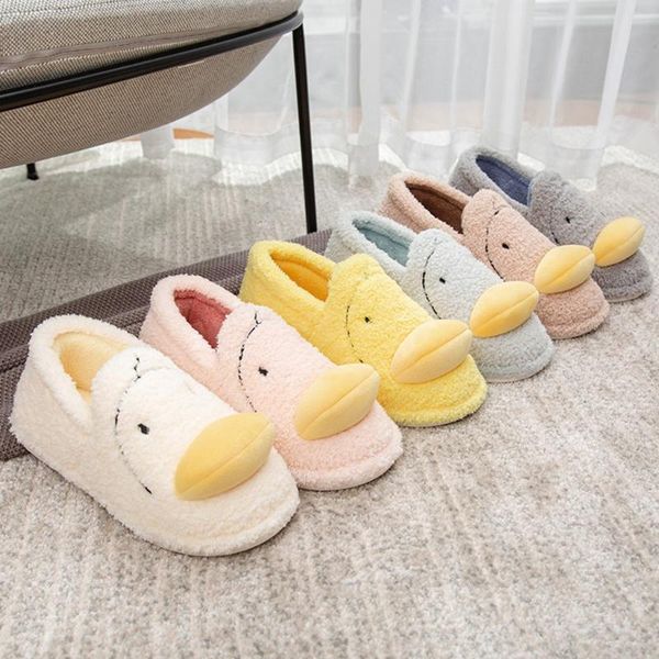 

women platform flat with warm floor home cuty big mouth shoe cover heel slipper winter shoes women zapatos de mujer #g1, Black