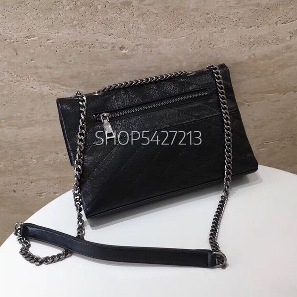 

luxury designer 2019 new bag female classic fashion metal chain shoulder messenger bag female