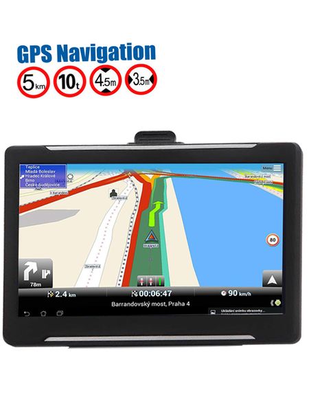 

7 inch hd car accessories gps navigator fm. 128mb navitel satellite car gps voice navigation. latest map