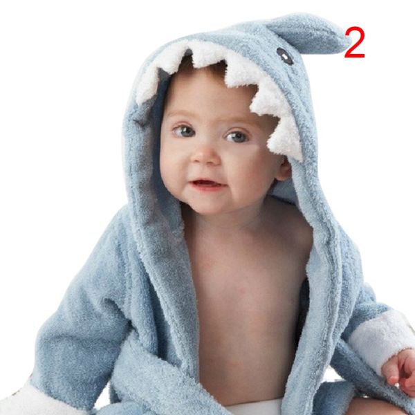 

winter spring autumn animal style baby clothing boys girls robes cartoon bathrobe sleepwear robe, Blue;red