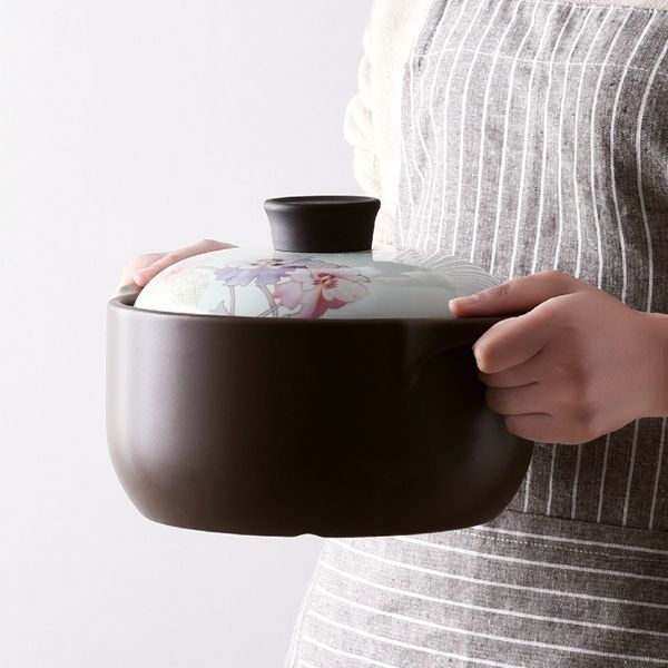 

новое прибытие азалии эмалированные керамические суп горшки сотейник вариться кастрюля big deal дерзкий керамическая кастрюля посуда другое