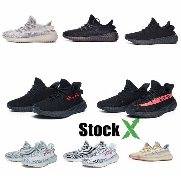 

с box kanye west clay v2 black static светоотражающие gid glow in the dark кроссовки hyperspace правда форма спорт дизайнер кроссовки # qa42