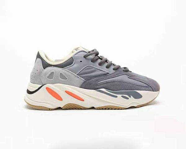 

men women 700 magnet shoes fashion magnet sneakers come with box, Black