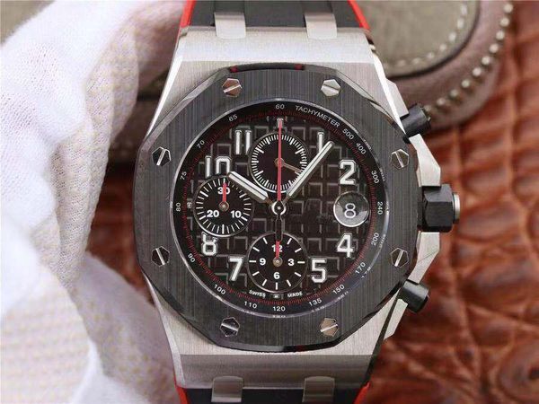 

jf diameter 42 mm 12h timing 3126 machine waterproof designer watches luxury mens watches orologio di lusso, Slivery;brown