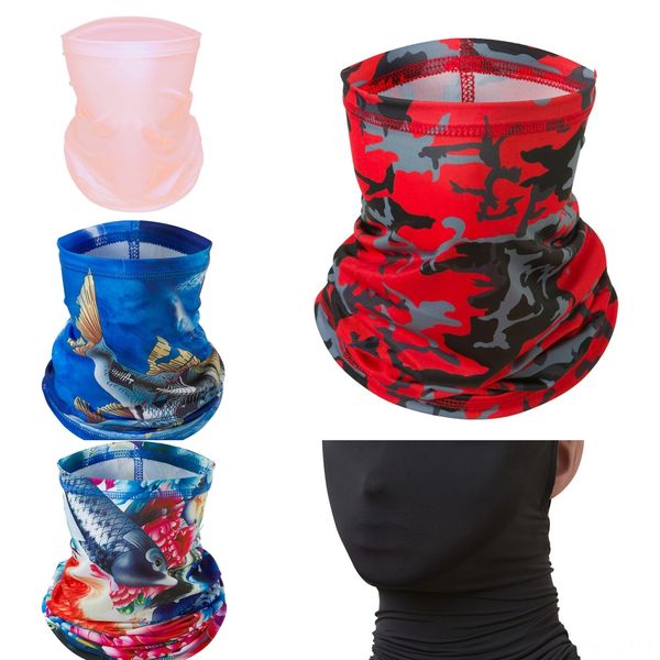 

3o6de 40^riding masks sport face mask outdoor sports scarf motorcycle turban men bicycle neck tube bandana face dust mask women's, Black