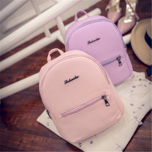

new backpack summer small women backpack candy mini student travel backbag backpack schoolbag for girls mochila bagpack