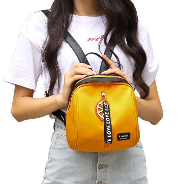 

women high capacity mini backpack girl casual fashion bags lovely simple student sport travel sport travel backpacks phone bag