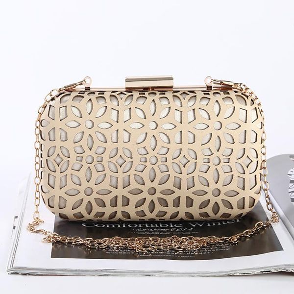

women evening handbag hollow handmade clutch bag girl shoulder crossbody bag purse handbags torebki damskie #t1g