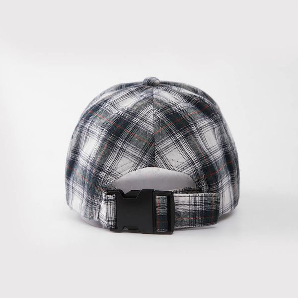 

fashion-plaid cap men women new hats sun visor embroidered letters retro plaid cap lovers hip-hop hats wholesale, Blue;gray