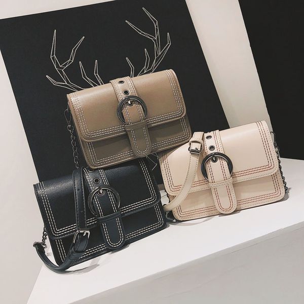 

bag women 2020 new luxury chain shoulder messenger bag korean version of the wild simple small designer small square