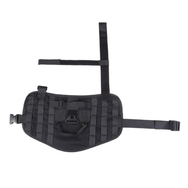 

tactical dog harness vest nylon hunting training pet vest clothing, Camo;black