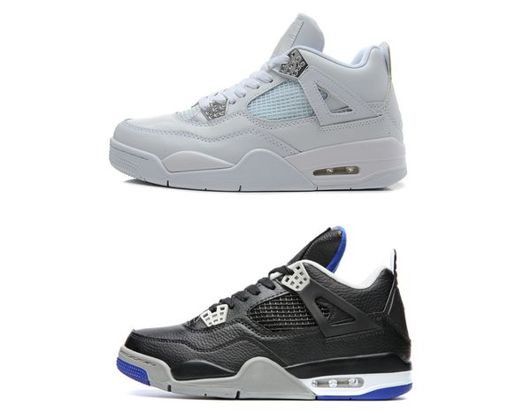 

4s classic 4 basketball shoes alternate motorsport pure money white cement royalty bred thunder green glow black cat sneakers