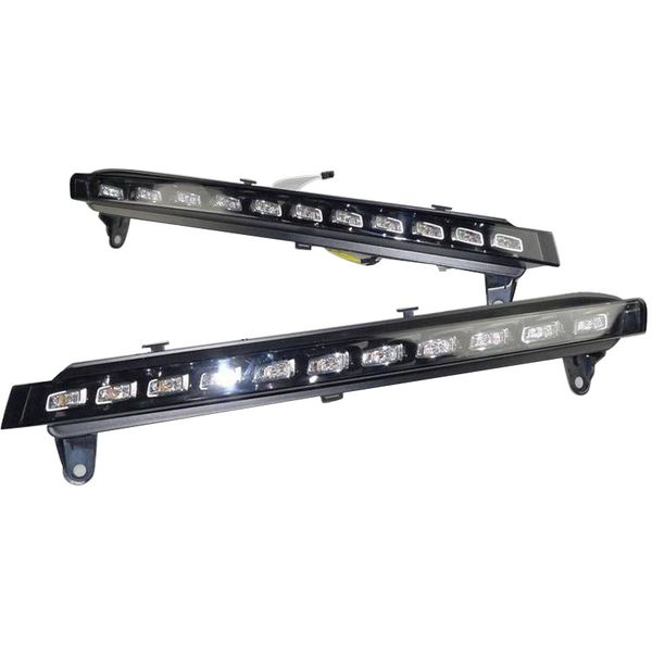 

1 pair led drl daytime running light driving turn signal lamp for q7 nr-shipping
