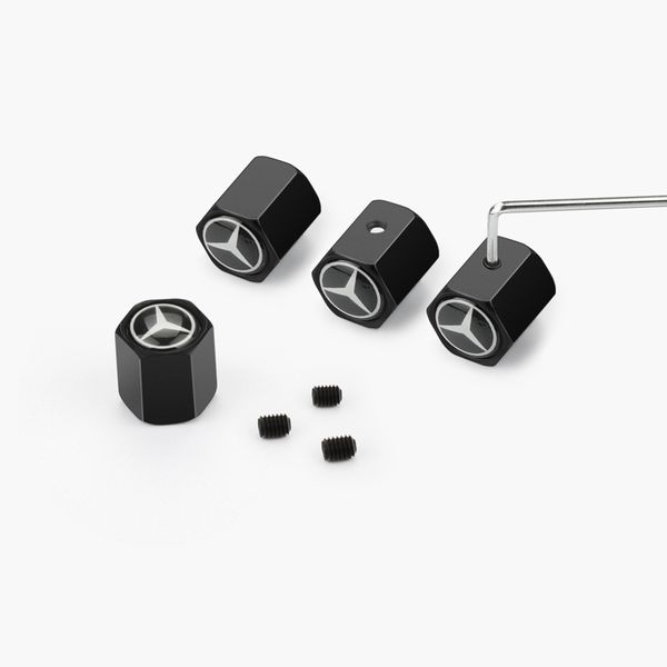 

4pcs car accessories metal wheel tire valve caps for a b r g class glk gla w204 w251 w463 w176 accessories
