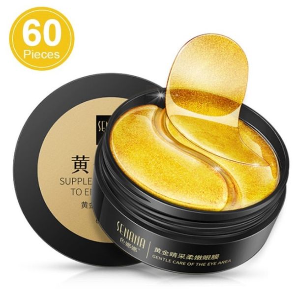 

gold moisturizing eye mask patch 60pcs=30pairs crystal collagen eye mask anti age sleep dark circles remover face care