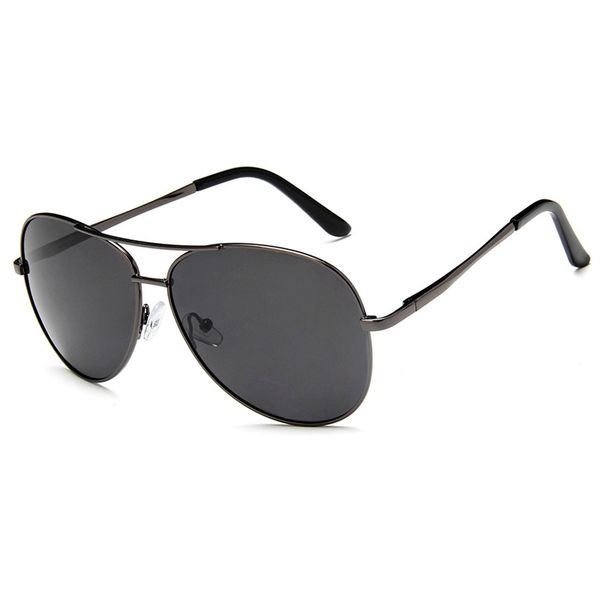 Men Classic Pilot Sunglasses Aviation Frame HD Polarized Sun glasses For Mens...