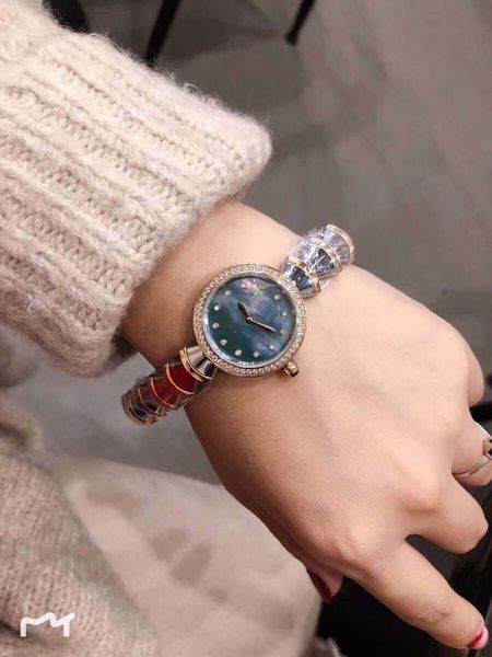 

фестиваль сюрприз 33mm кварц зеленый циферблат bracklet женские часы женские часы с розовое золото алмазный диск перламутровым циферблатом, Slivery;brown