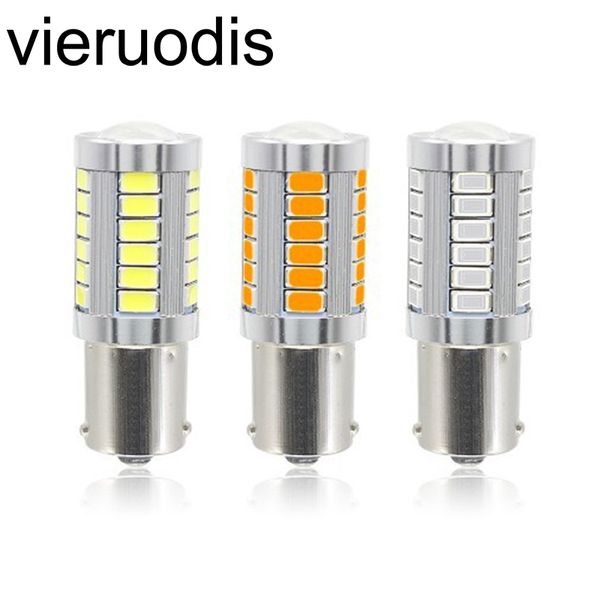 

2pcs car led light 1156 1157 5630 33smd high power led reversing light brake